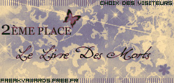 Choix des visiteurs, 2 place